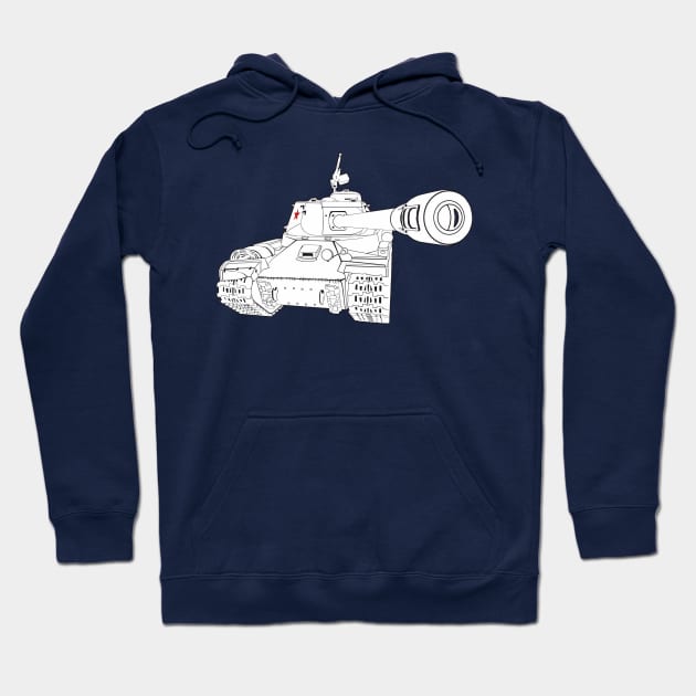 Soviet heavy tank IS-2 Hoodie by FAawRay